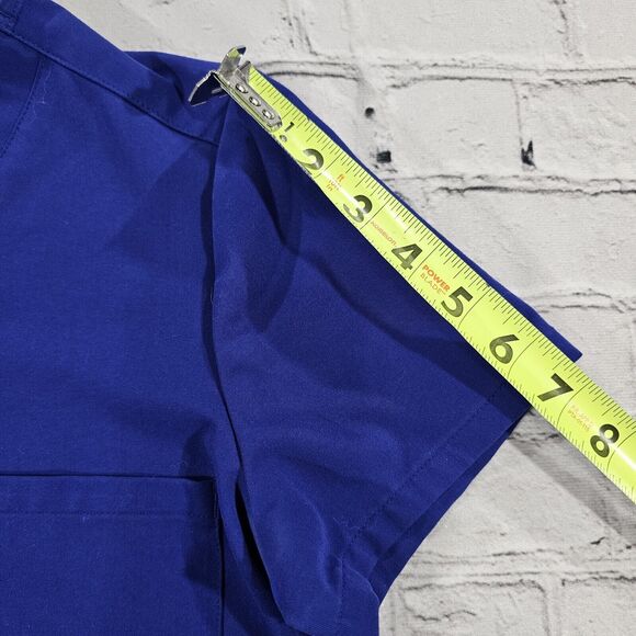 FIGS Technical Scrub Top FW1000 Nurse Catarina Pocket Blue WOMENS SIZE XS - Picture 5 of 9